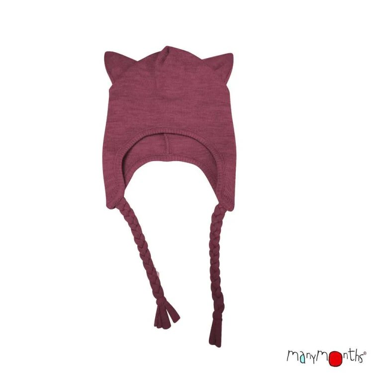 Manymonths_natural_woollies_bonnet_chat_enfant_laine_kitty_beanie_dark-cerise.webp